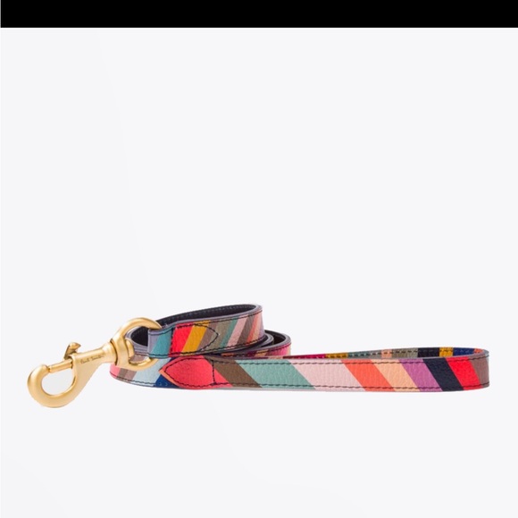 Paul Smith Multicolor Leather Dog Lead